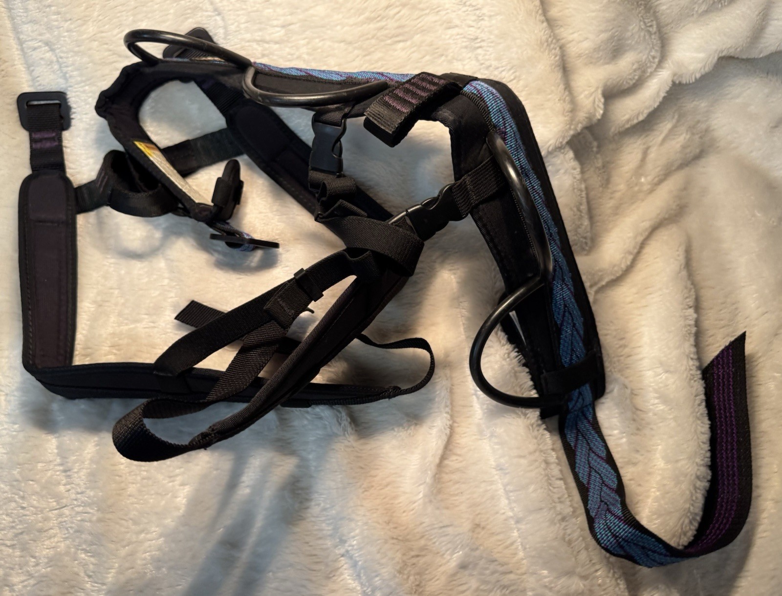 REI® Vintage 90’s Mountain Rock Climbing Harness - Women's Small Teal Purple