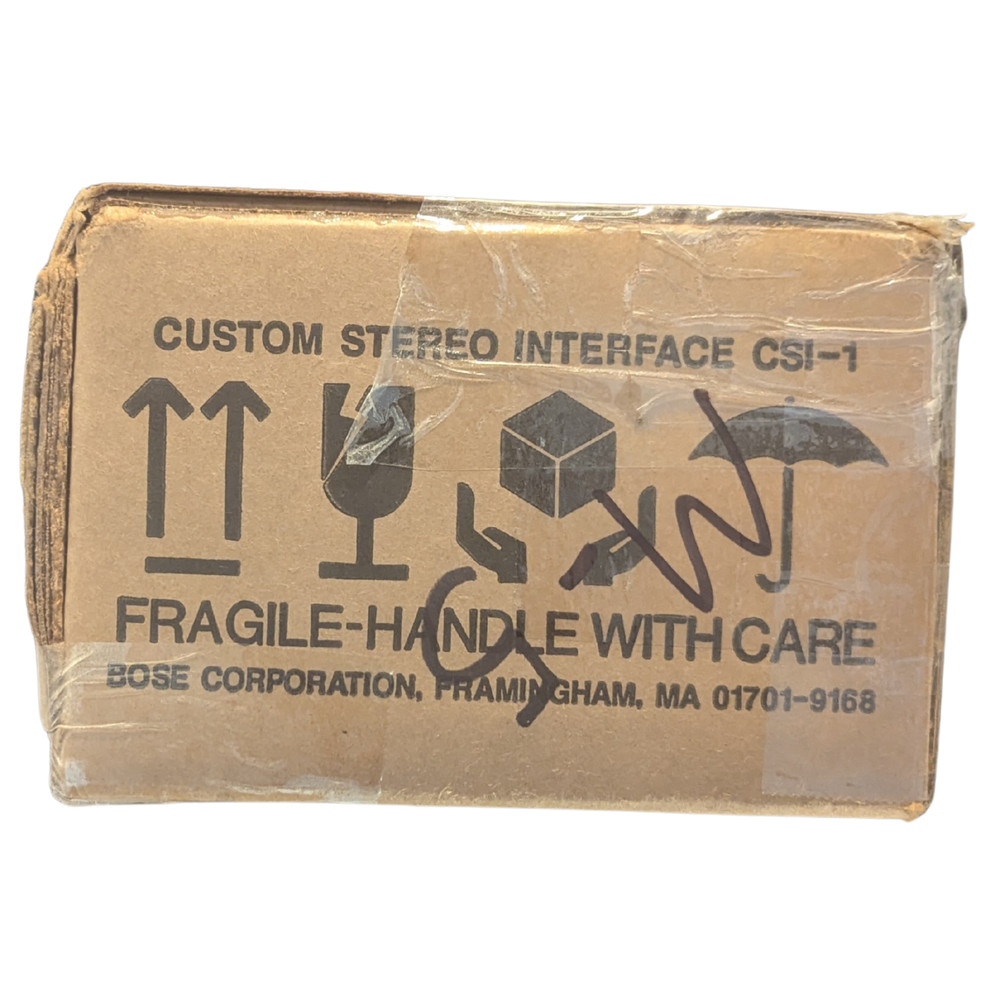 Bose CSI-1 Custom Stereo Interface – New Old Stock