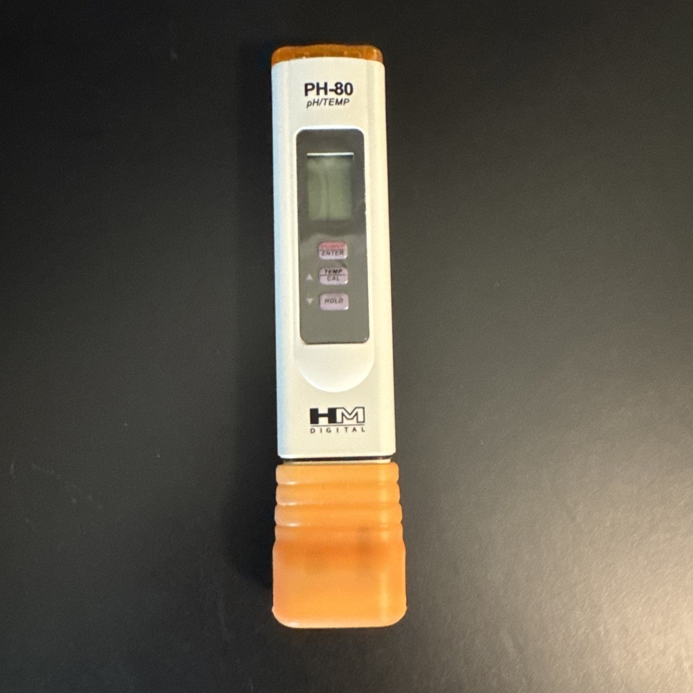 HM Digital PH-80 pH Meter and Temperature Handheld Tester Digital pH Meter