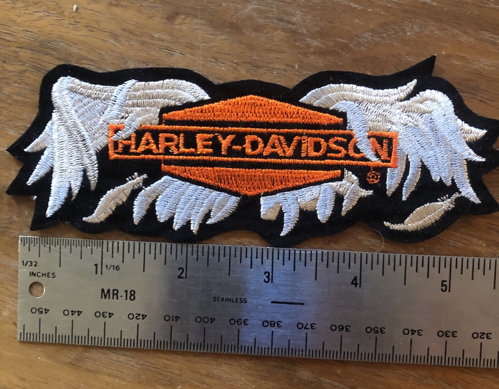 Vintage Harley Davidson Broken Wings Patch biker old school