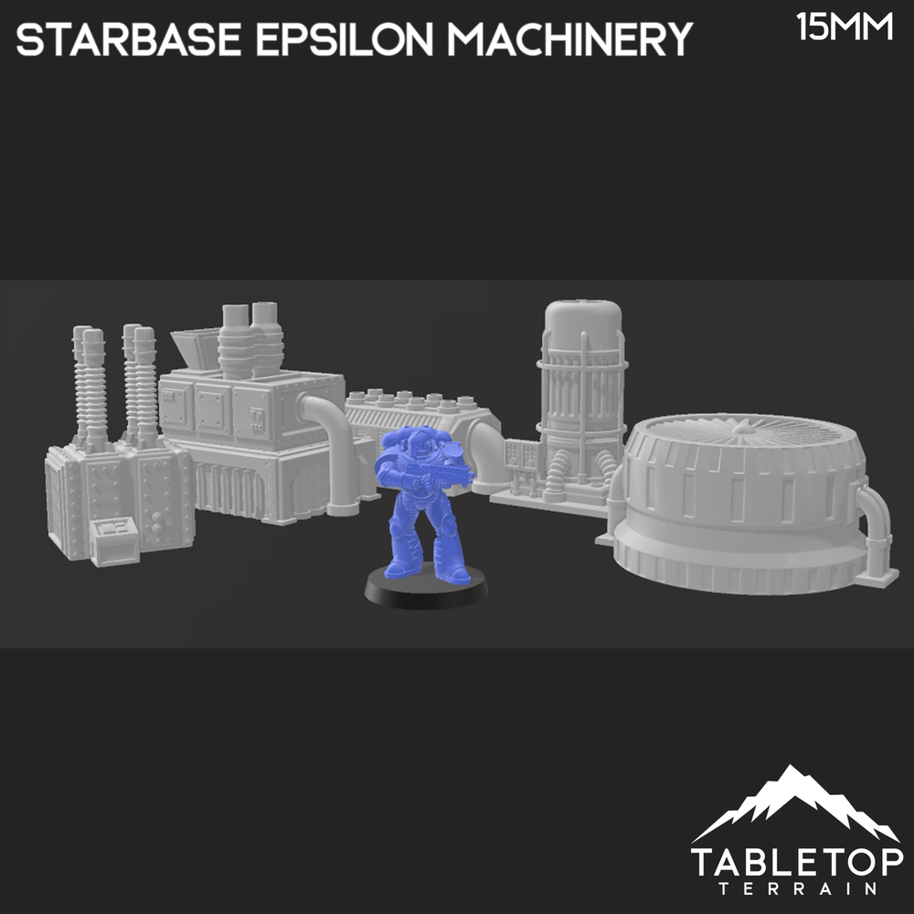 Starbase Epsilon Machinery - Grimdark Gothic Wargaming Tabletop
