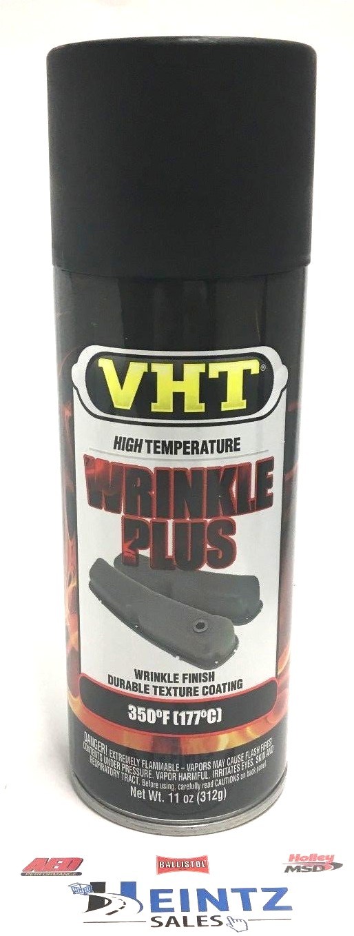 VHT SP201 Wrinkle Plus Black Wrinkle Texture Spray Paint Auto Car Valve Cover