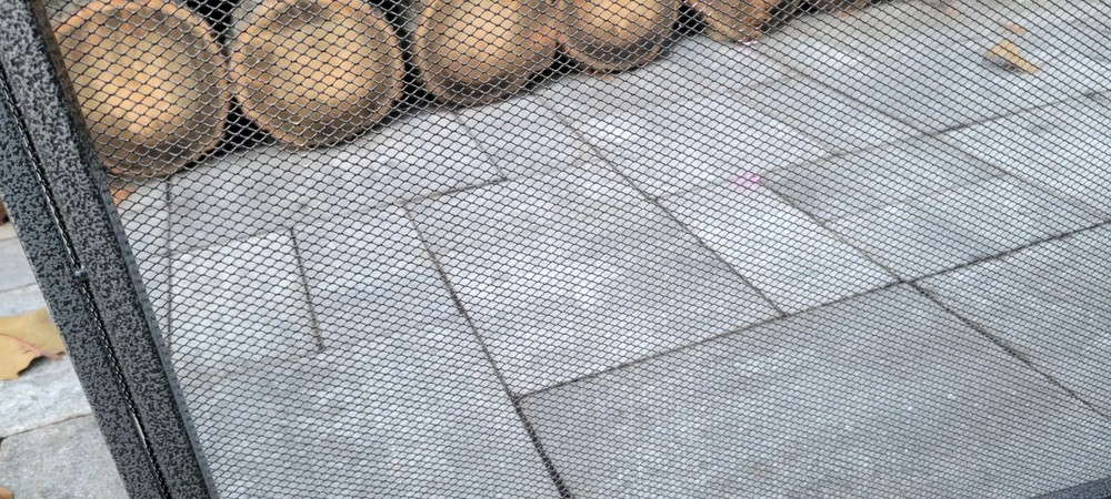 Iron Fireplace Screen
