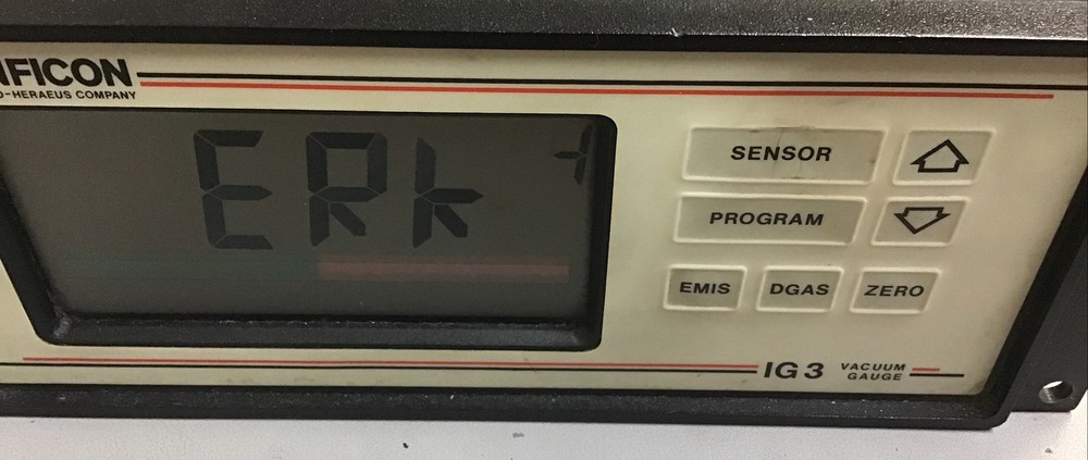 Inficon CC3 Vacuum Gauge (b383)