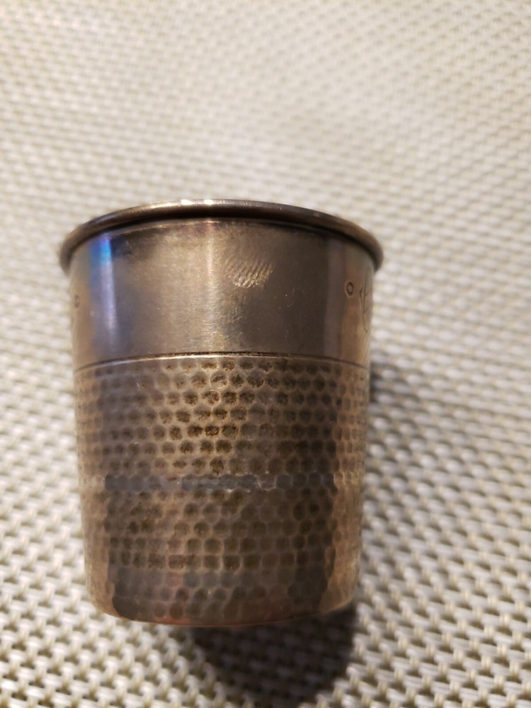 Webster Only a Thimble Full Sterling Silver Shot Glass Jigger