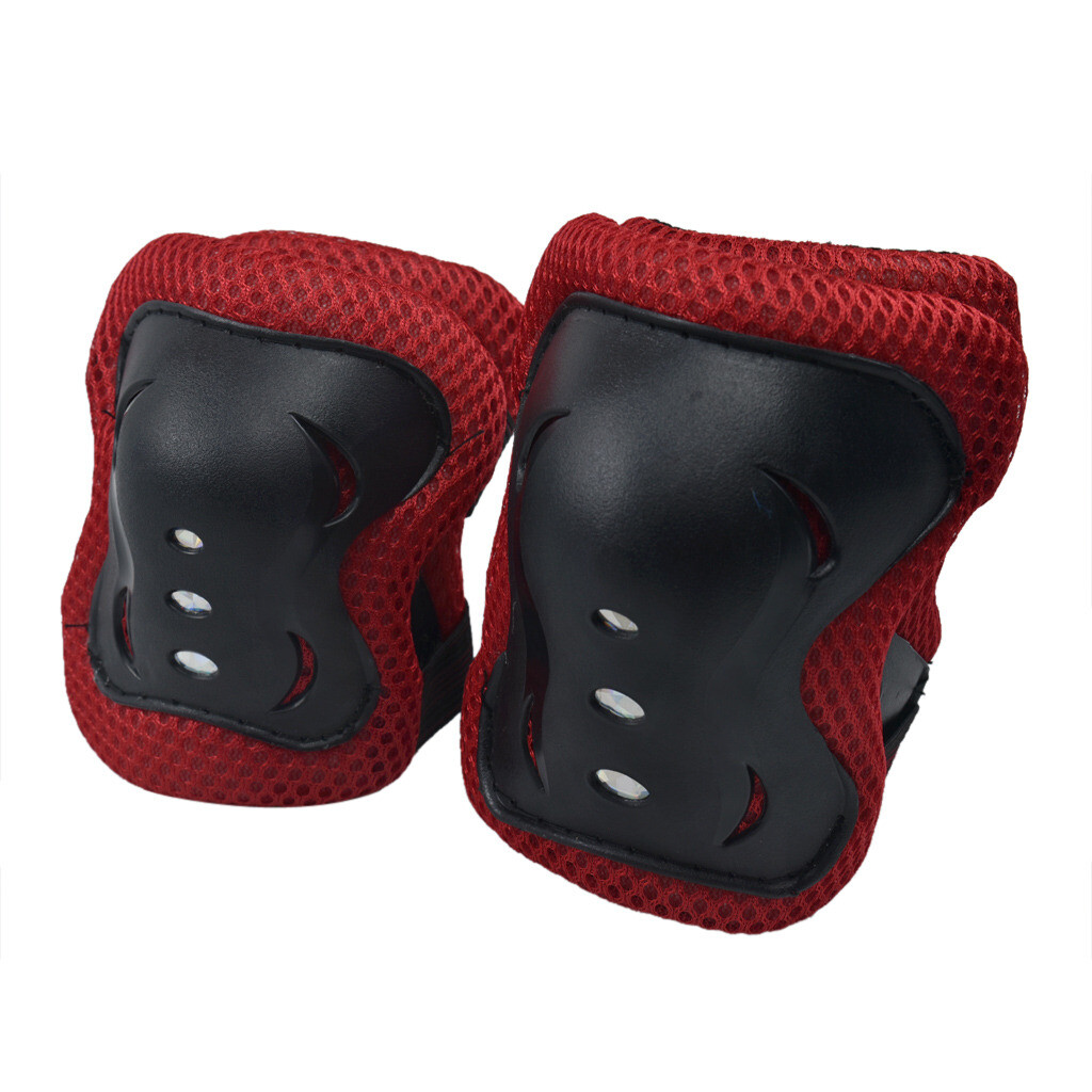 Adjustable Helmet Protective Gear Elbow Knee Wrist Pads for 3-16 kids Youth