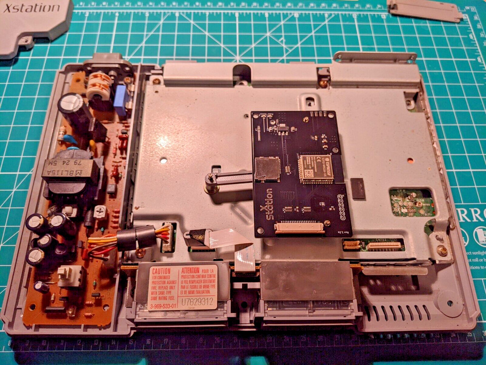 PlayStation ODE 3D Printed Tray Cover - No SD Extender Required