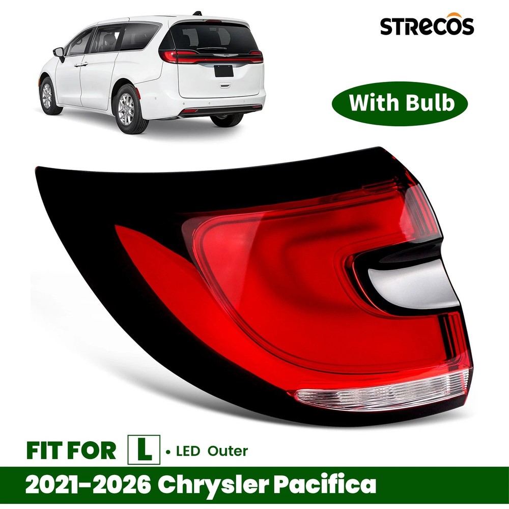 Outer LED Tail Light Brakelamp For 2021-2026 Chrysler Pacifica Left 68424931AB