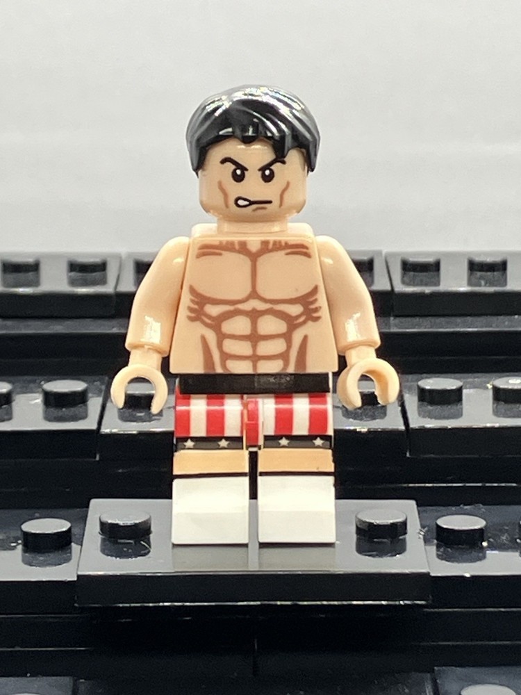 Rocky Balboa Custom Mini Figure