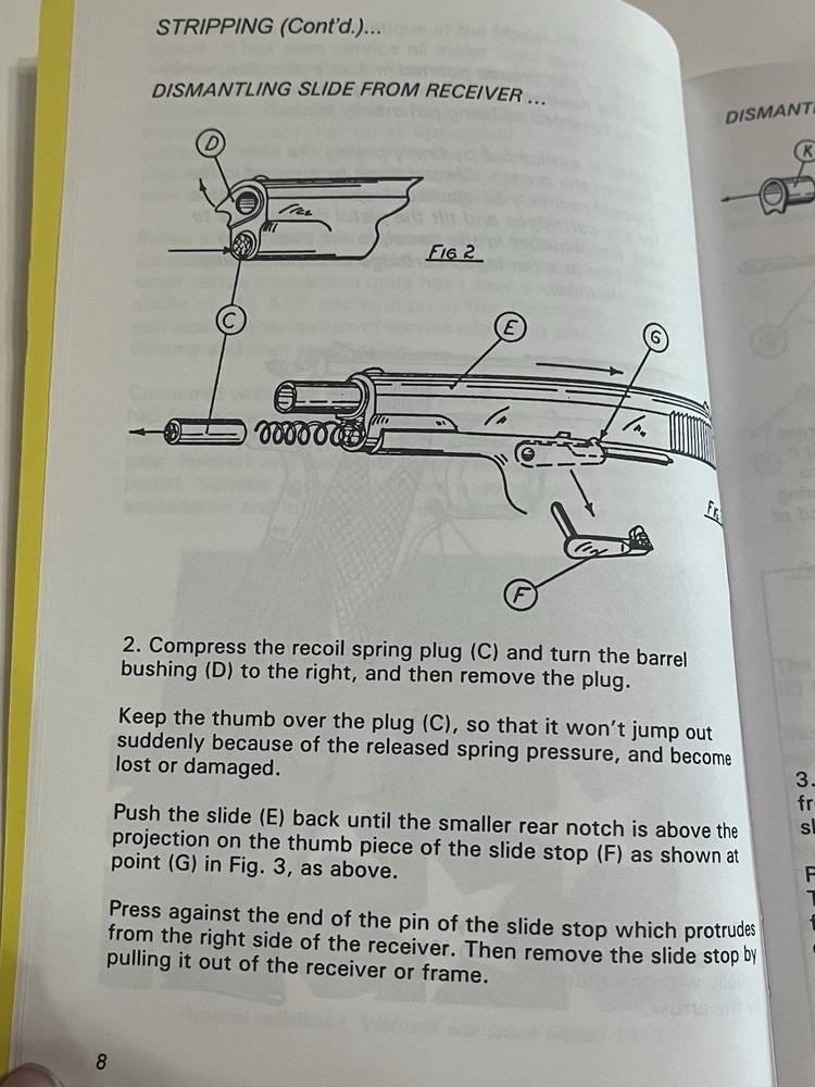 .45 Pistol M1911A1 Handbook