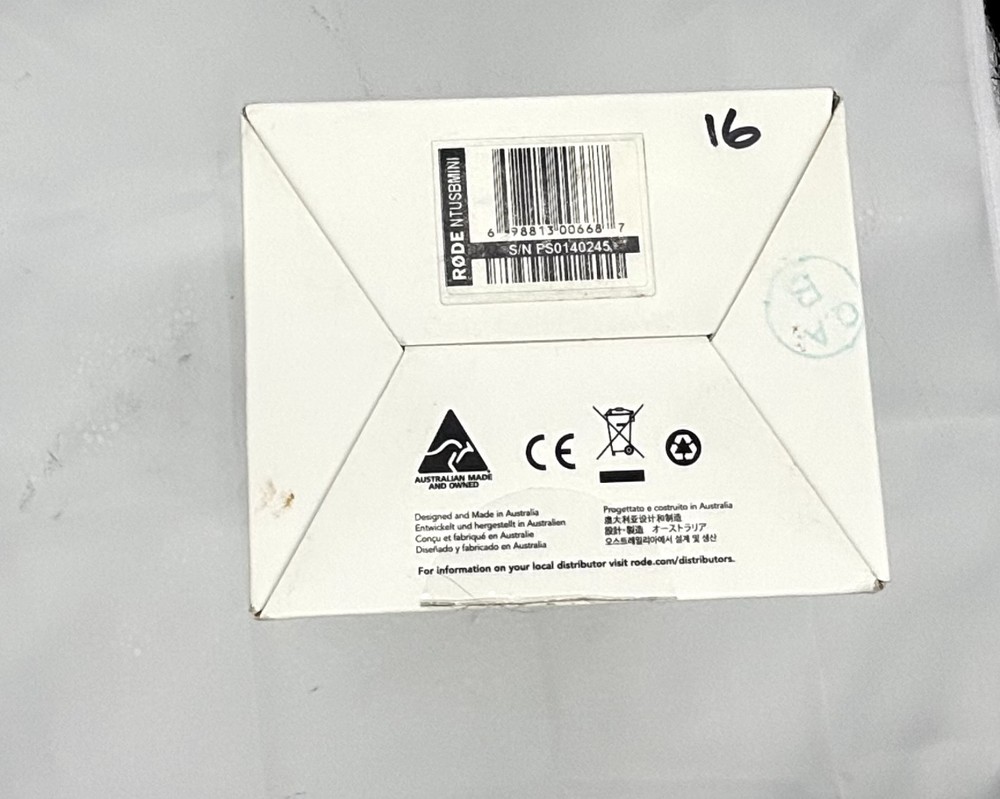 RODE NT-USB Mini Versatile Studio-quality Condenser USB Microphone Black