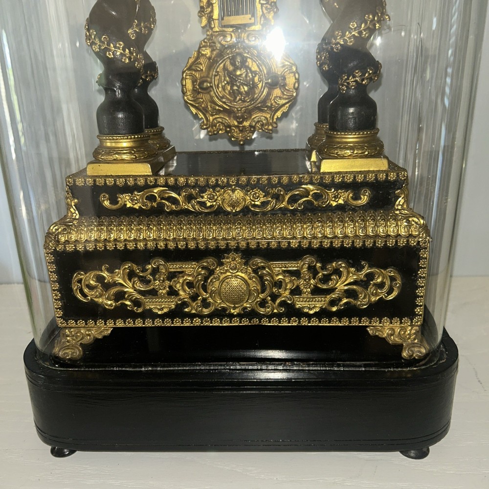 Napoleon 111 / Ebonized Wood N Guilded Bronze/ Working
