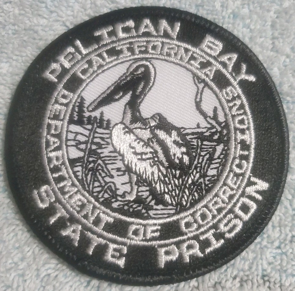Vtg Obsolete Pelican Bay State Prison CDC Patch