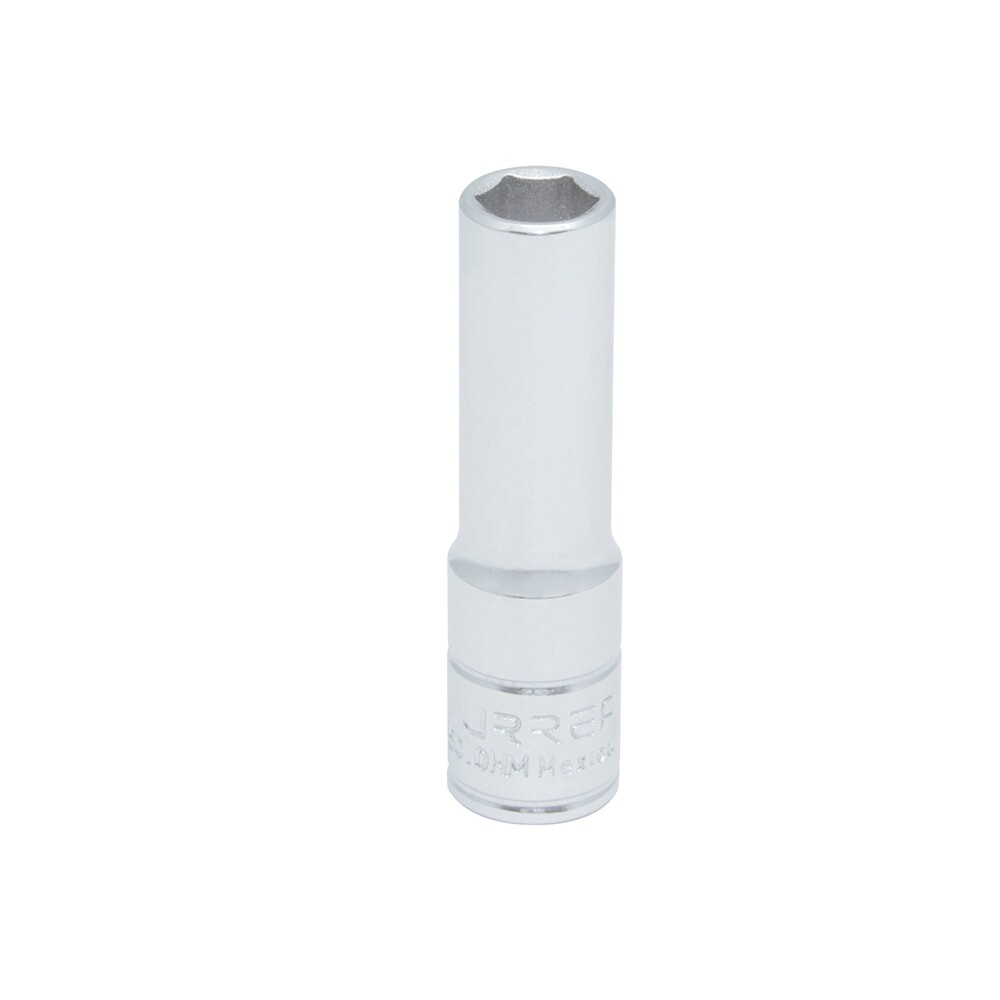 URREA 5010HM 3/8" Drive Chrome Deep Socket 6 Point 10 mm