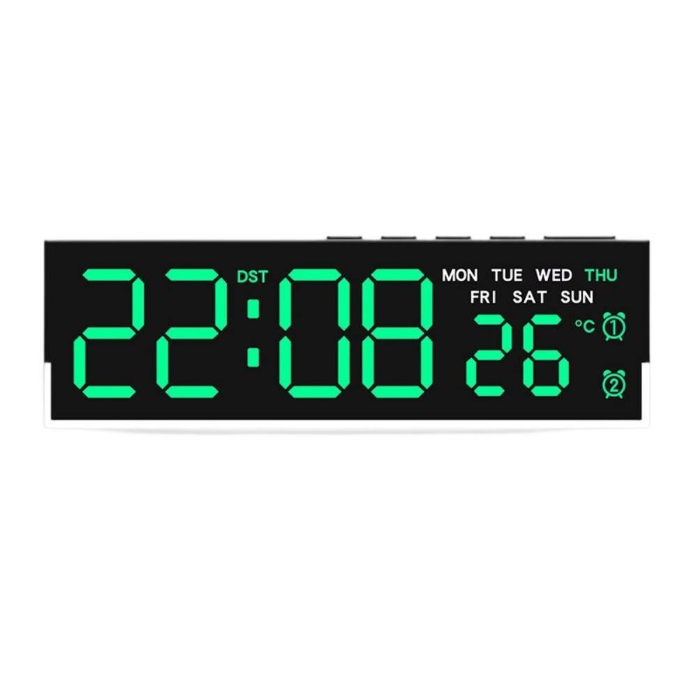 Alarm Clock Large Display Clock Customizable Brightness Easy Date Access