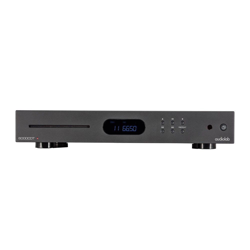 Audiolab 6000CDT CD Transport With Wireless Remote Control - Black