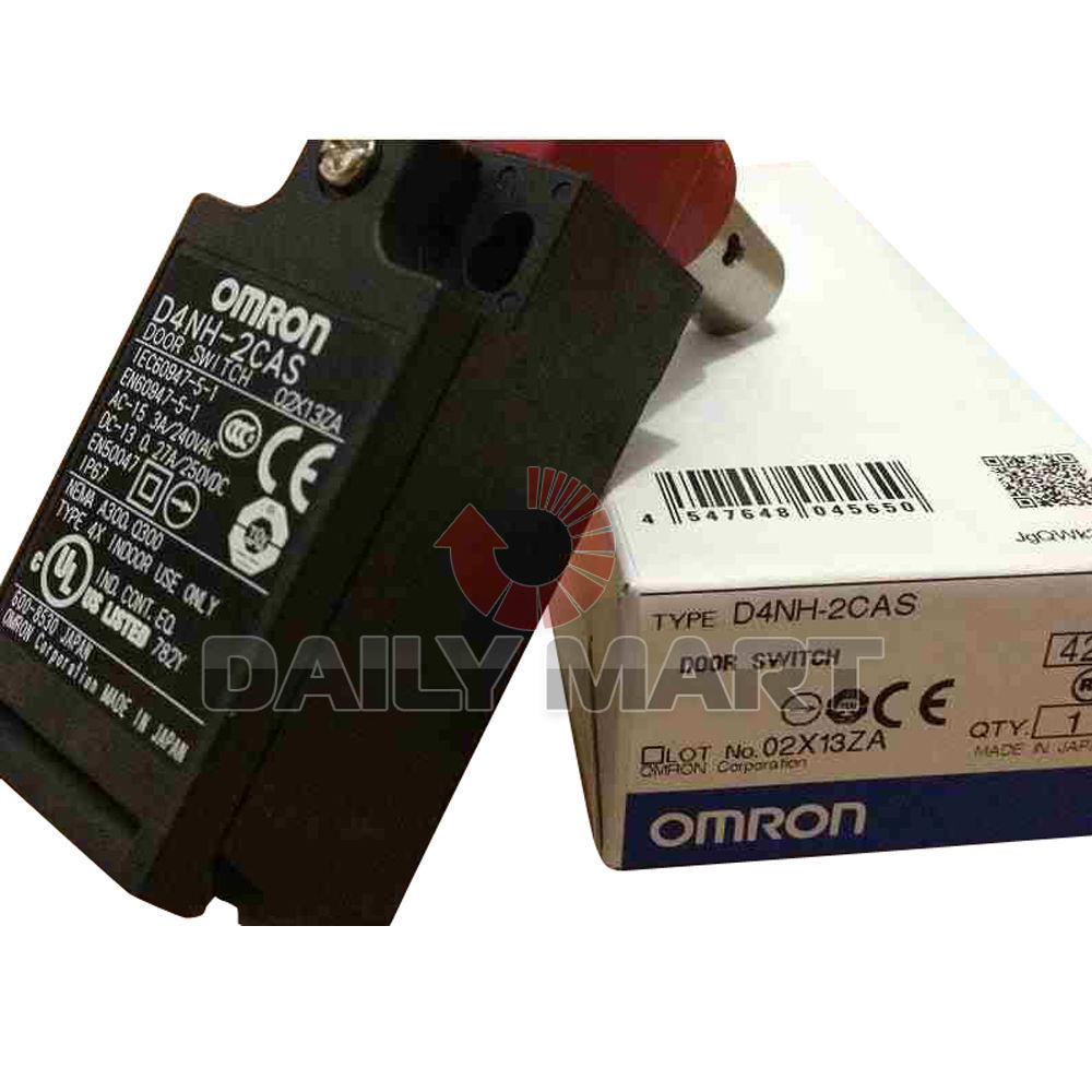 Brand New Omron D4NH-2CAS Safety Door Hinge Switch Programmable Logic Controller