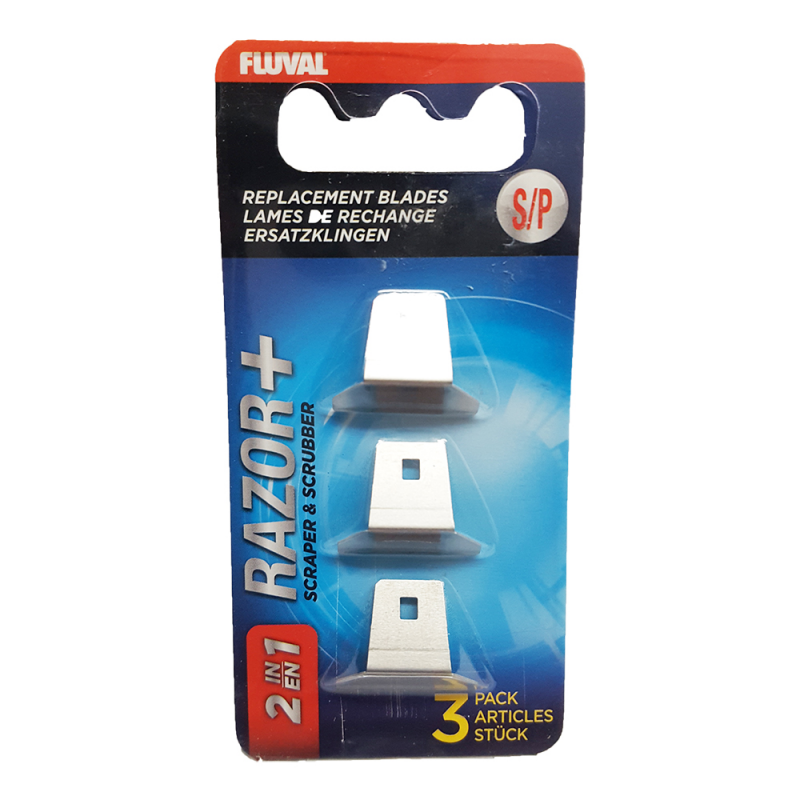 FLUVAL RAZOR+ 2-IN-1 REPLACEMENT BLADES SMALL # 11085