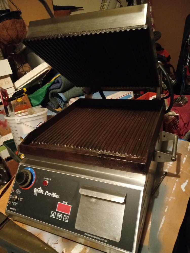 Star Pro Max CG14IT Panini Grill Digital Timer 14"