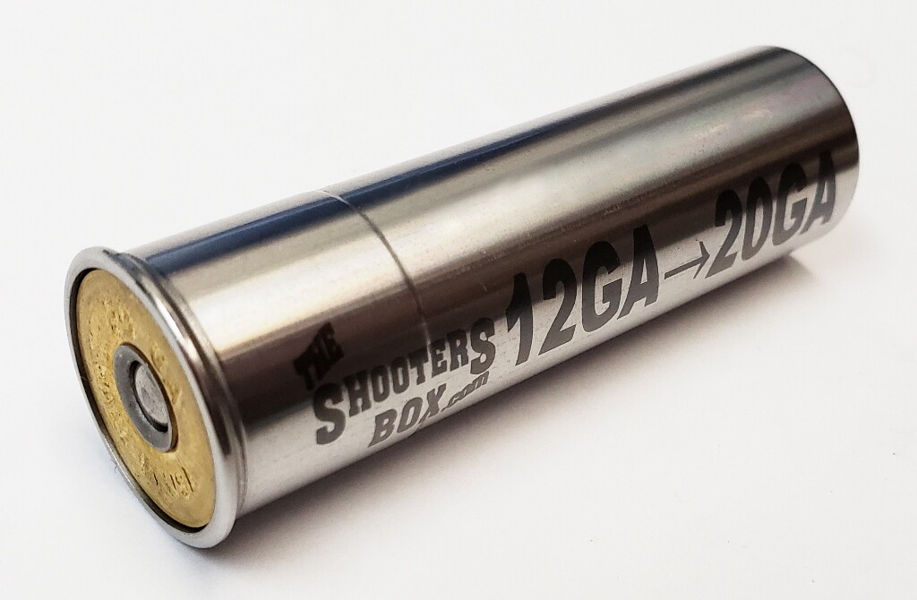 12GA to 20GA Shotgun Adapter - Stainless Steel - Free Shipping!