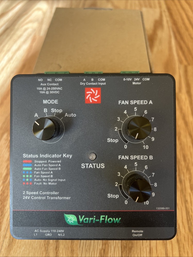 Vari-Flow fans speed controller