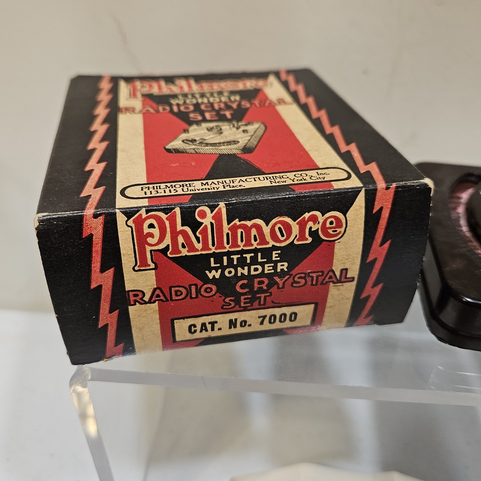 Philmore Little Wonder Radio Crystal Set #700 w/ Box and Instructions