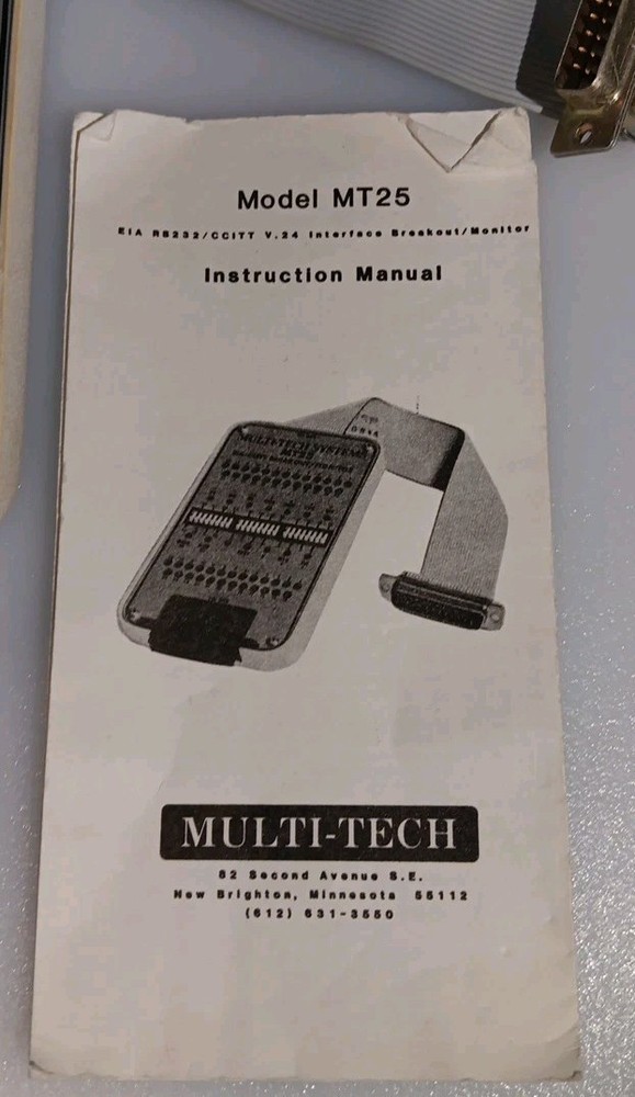 Multi-Tech systems RS232 breakout tool Free Shipping!