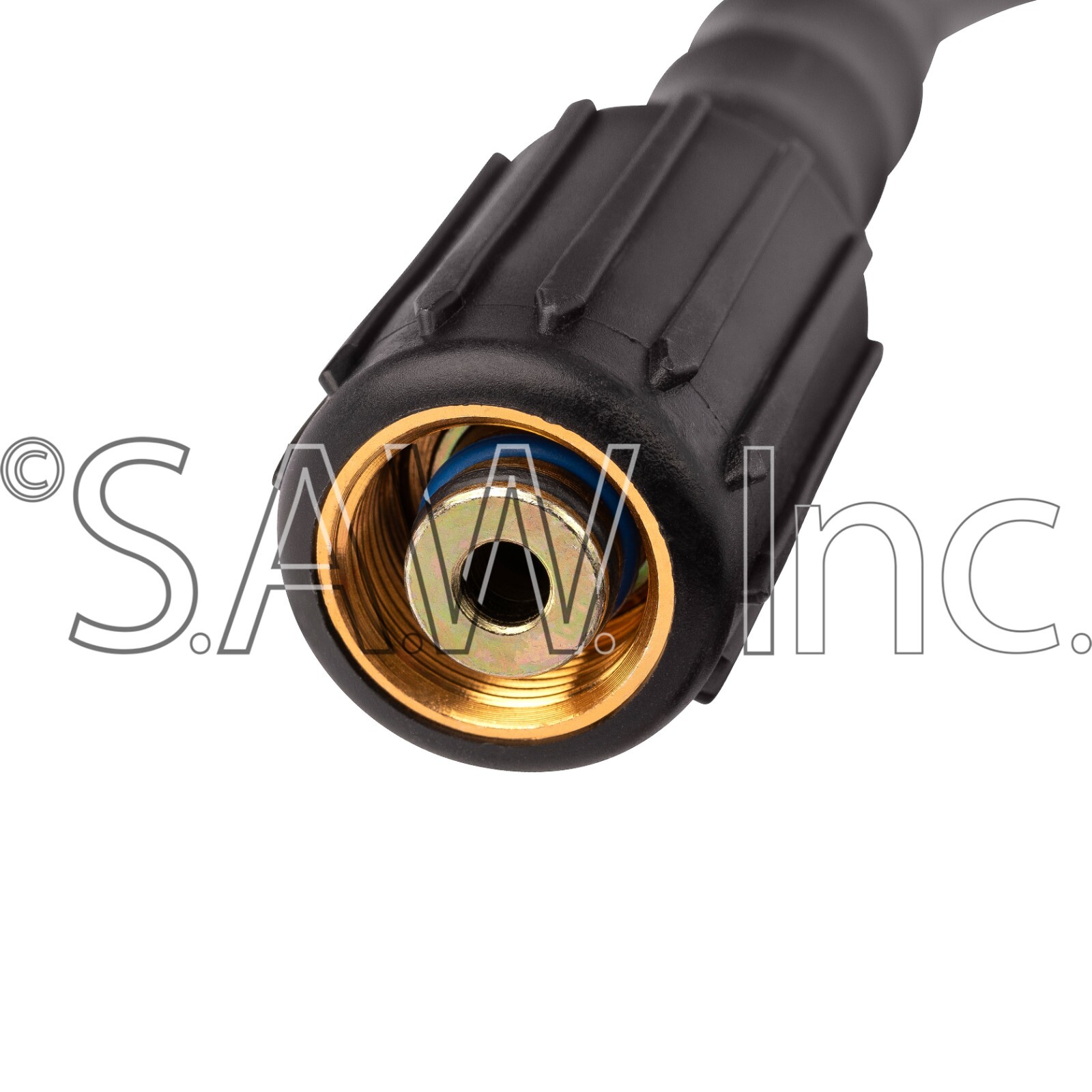 7112862 Simpson 25ft 3200 PSI High Pressure Hose Dual 22mm Twist Connections