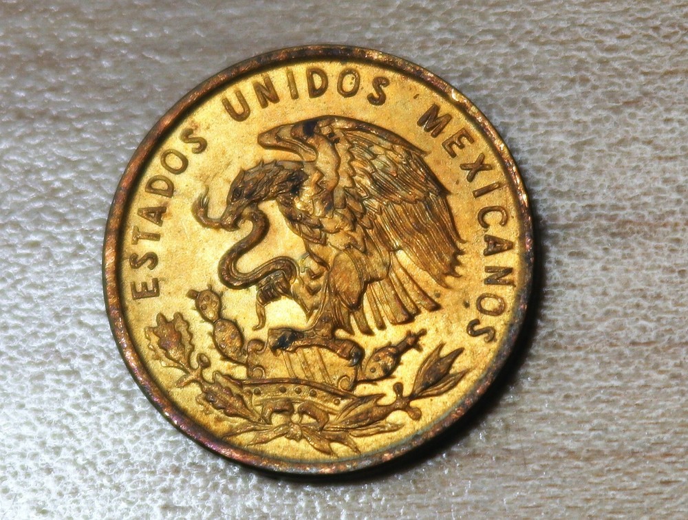 1958 Mexico 1 Centavo