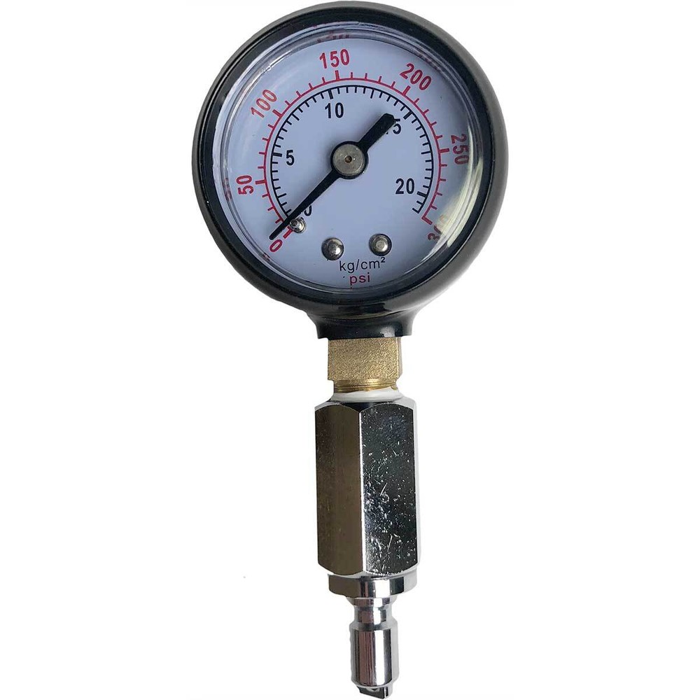 Aqua Intermediate Pressure Gauge with BC Quick Disconnect Fitting