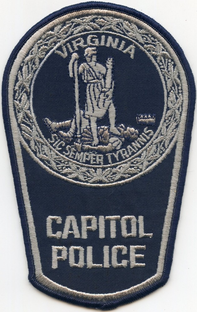 VIRGINIA STATE AGENCY subdued POLICE PATCH