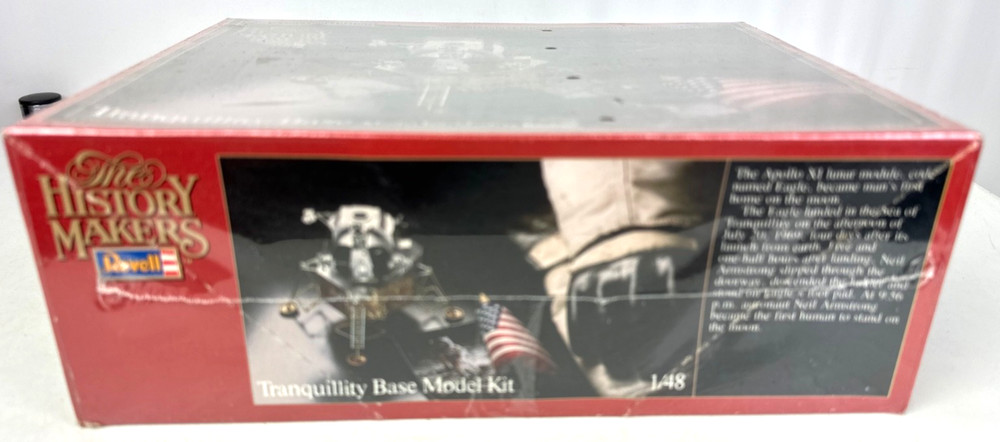 1982 Revell History Makers Tranquility Base 1:48 Model Kit # 8604 Sealed