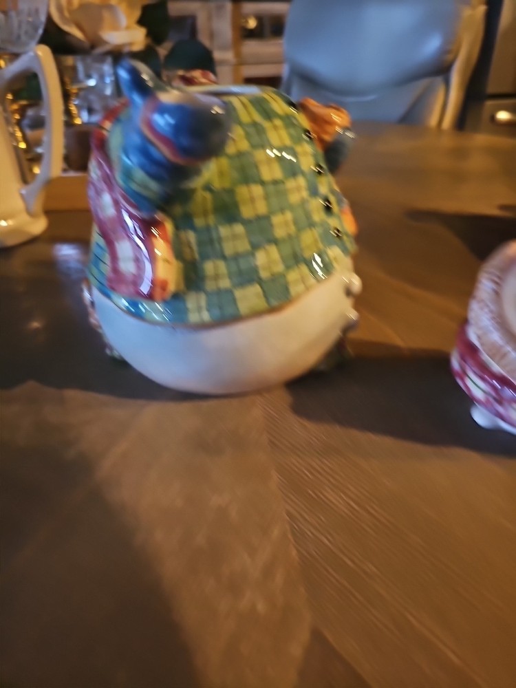 Snowman Man Teapot