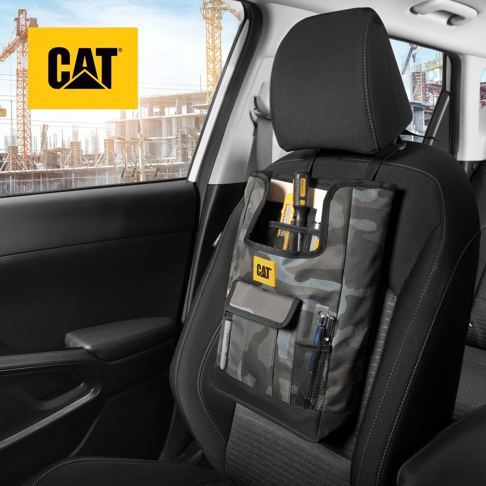 Camo Pattern Car Seat Organizer for Storage - Adjustable Straps- for Front /Back
