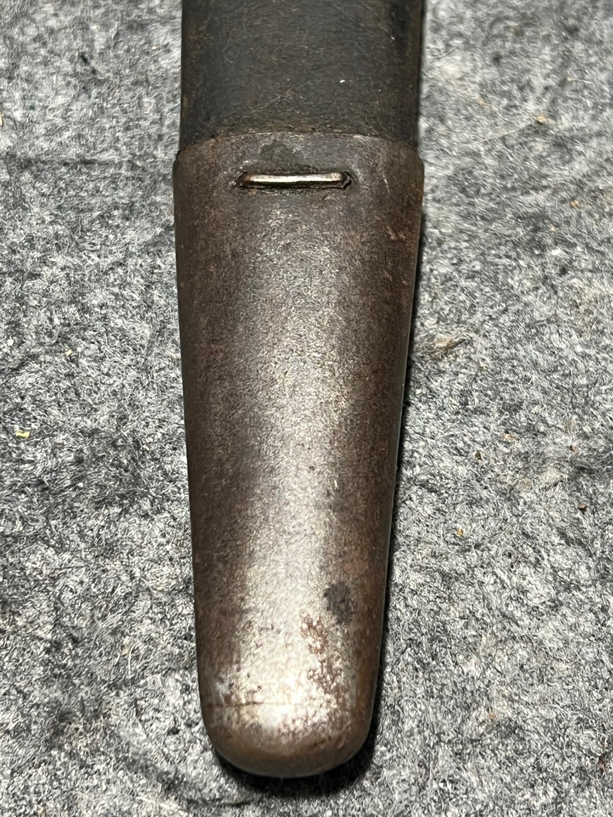 WWI WWII British Pattern 1907 Bayonet/Scabbard by Sanderson Bros