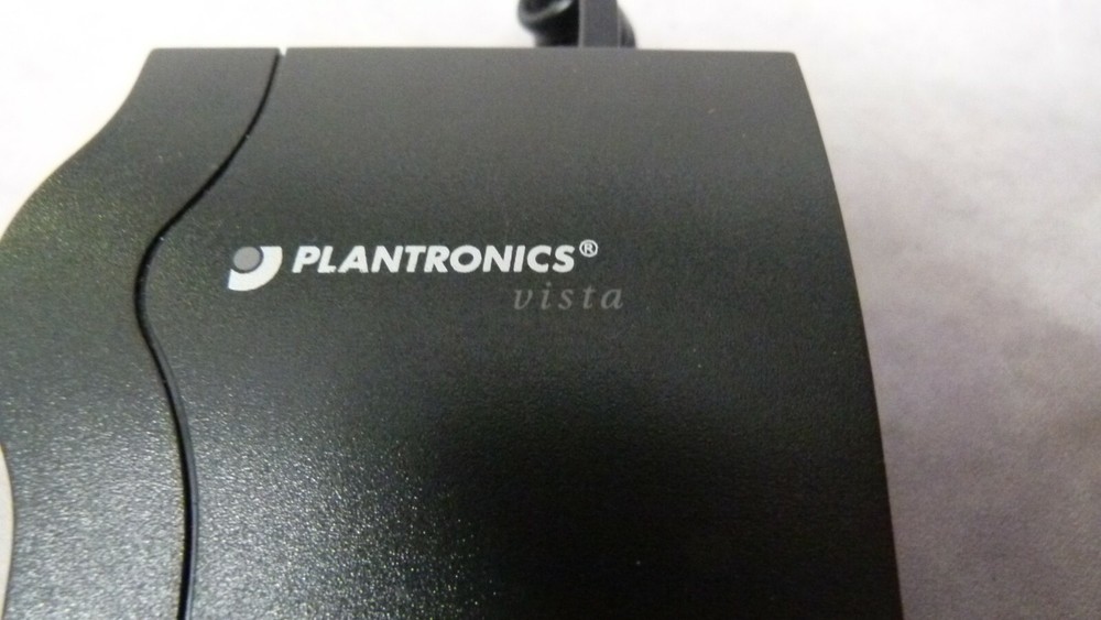 Plantronics Vista Model M12 Headset Amplifier with Plantronics Headset