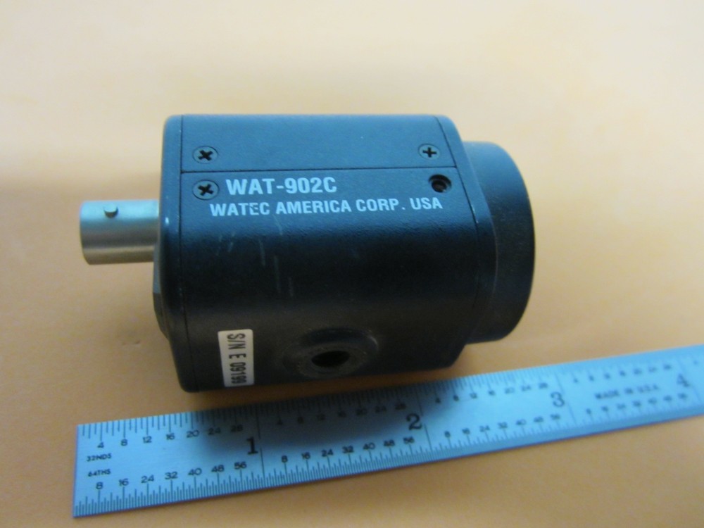 MICROSCOPE VIDEO CAMERA WAT-902G WATEC OPTICS BIN#J5-16