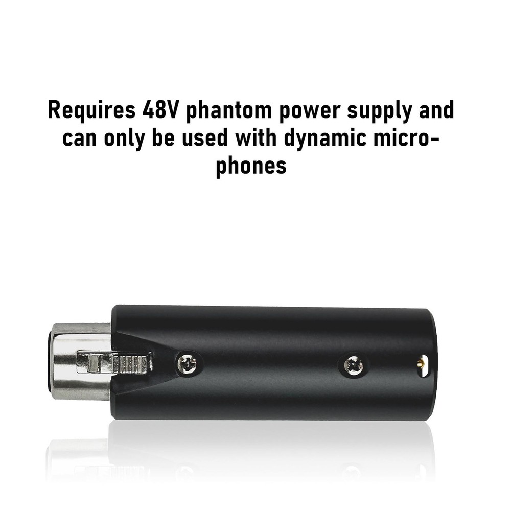 +35dB Microphone Preamp Low Noise For Dynamic Mic 48V Required