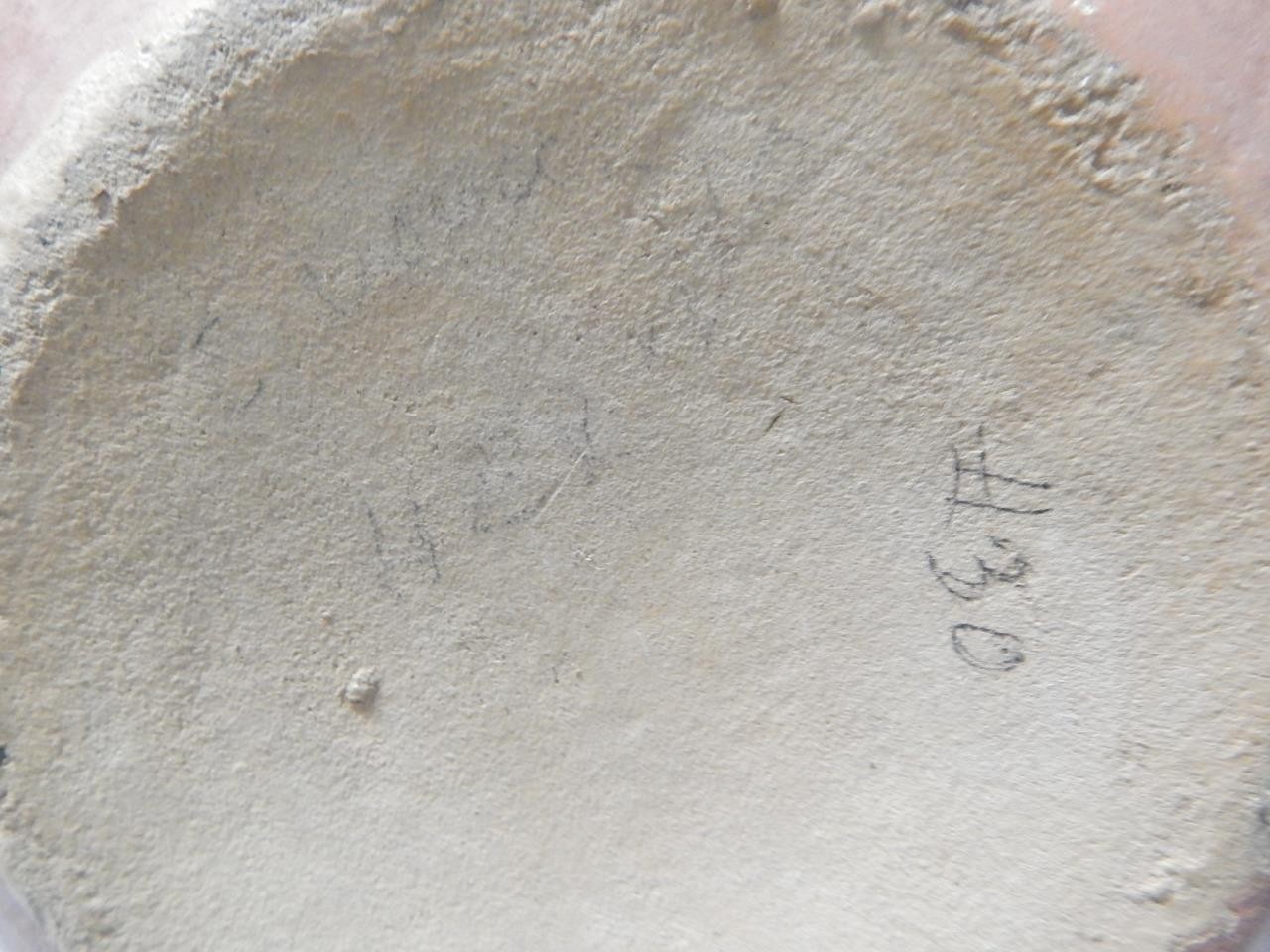 XLRG VINTAGE SANTO DOMINGO INDIAN POTTERY OLLA FORM POT - CONCAVE BASE - XLNT !