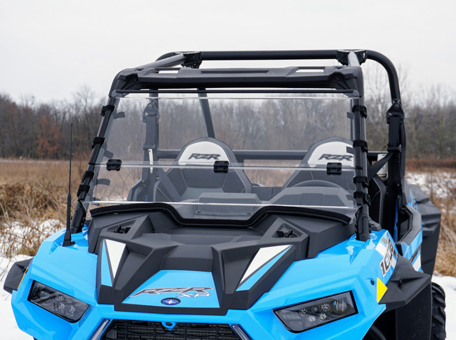 Polaris RZR Turbo-S Scratch Resistant Folding Windshield