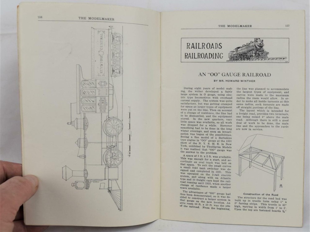 The Model Maker For Those Interested In Making Working Models May 1934