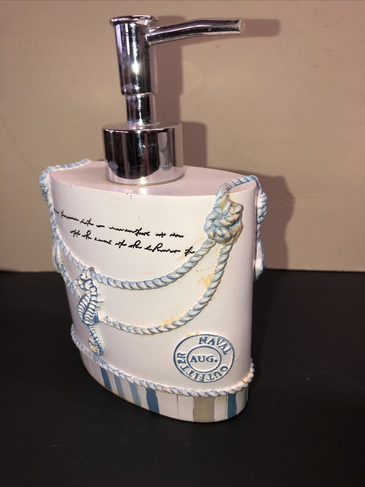 Island View Set Toothbrush, Soap dish & Lotion Dispenser