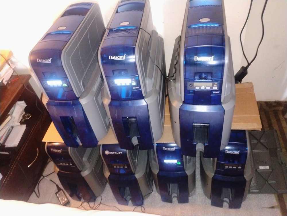 Datacard SD460 Dual ID Card Badge Printer With Laminator