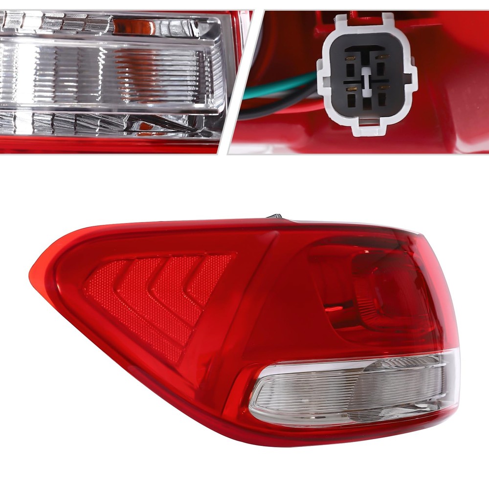 92402C6000 Halogen Outer Tail Light Assembly For 2016-2018 Sorento Driver Side