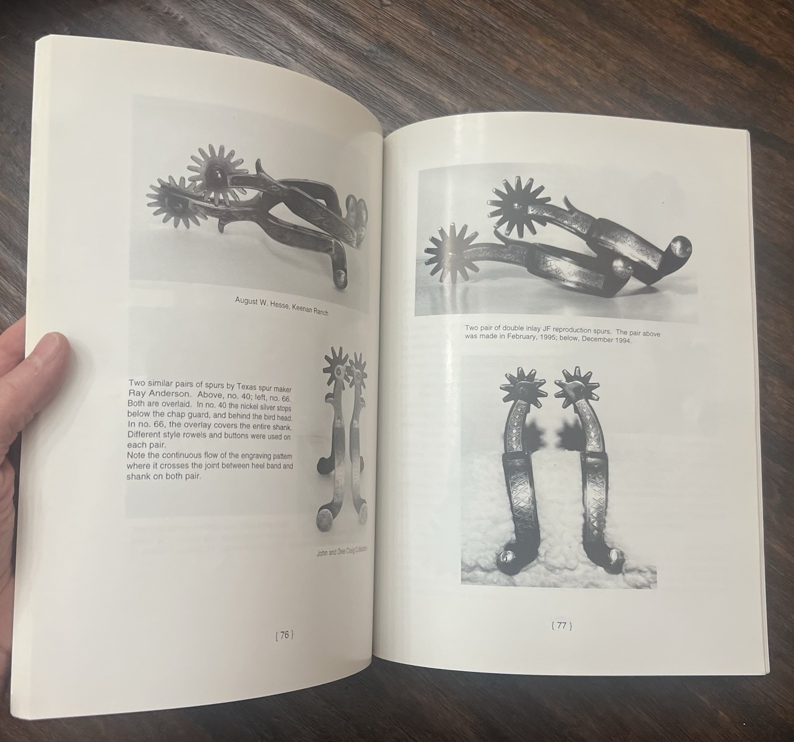 COLORADO PRISON SPURS & THE MEN WHO MADE THEM SIGNED LIMITED FIRST EDITION