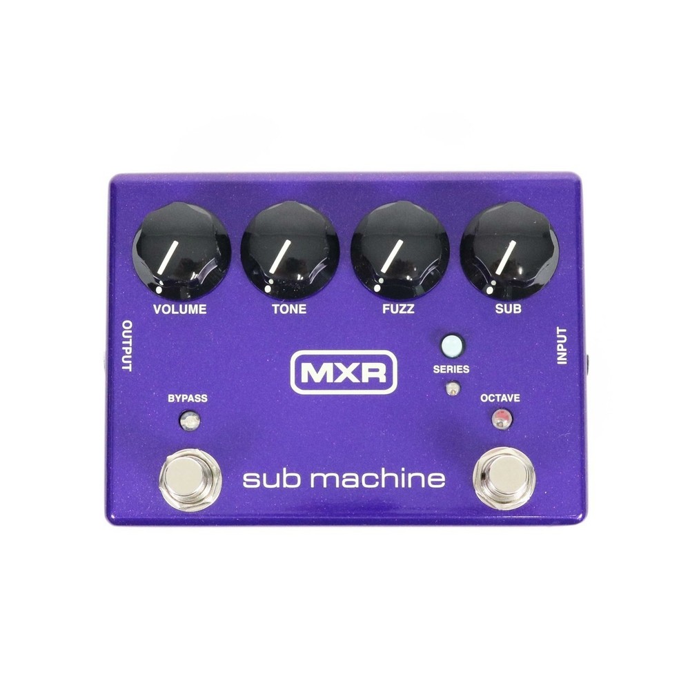MXR Sub Machine Octave Fuzz Guitar Pedal