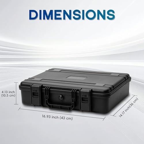 Wireless Mic Case - Hard Shell Case Compatible with Shure