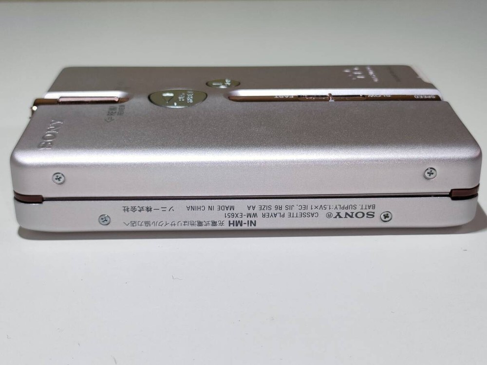 SONY Walkman cassette player WM-EX651 operation confirmed