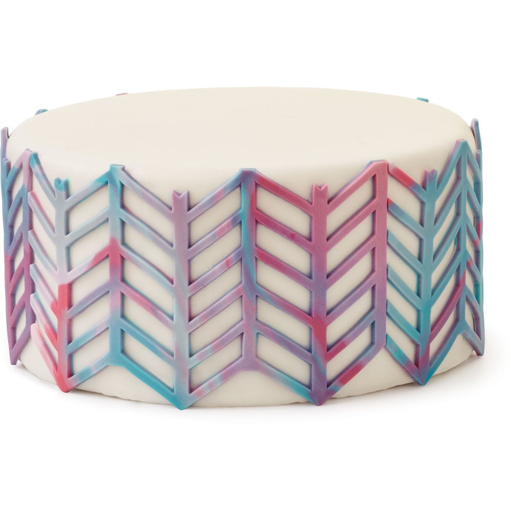 Wilton Silicone, Precision Patterns Herringbone Fondant, 409-7725