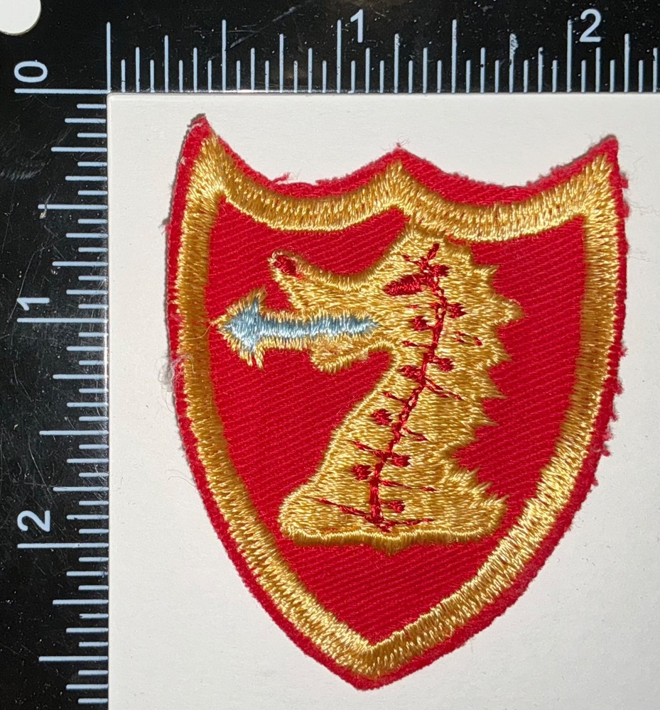 Cold War US Army 114th Field Artillery Bn US Made TWILL Patch